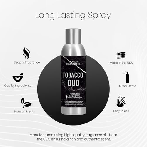 Brooklyn Fragrance Co Park Slope Room Spray - Premium Tobacco Oud