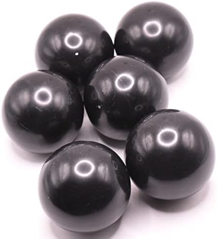 HQRP 2 Inch Black Onyx Carved Sphere Decor Stone