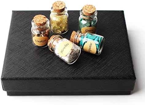 Natural Crystal Stones 18Pcs Set for Meditation and Healing