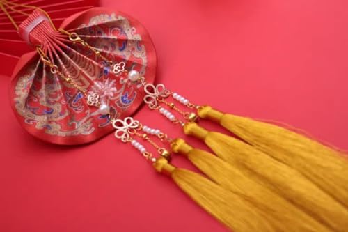 Red Dragon and Phoenix Handmade Fragrant Bag for Hanfu Accessories