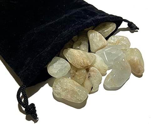Tumbled Aquamarine 12 Pound Crystal Stones