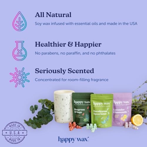Happy Wax Forever Fall Collection Soy Wax Melts 6 Oz
