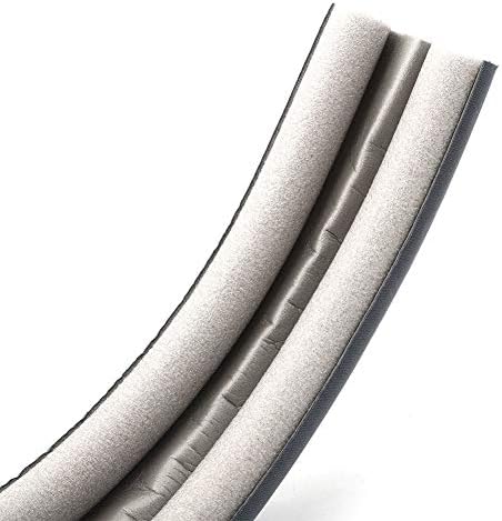 Teuopioe Adjustable Door Draft Stopper Gray