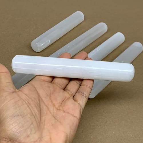 20pcs Selenite Crystal Wands for Meditation and Spiritual Work