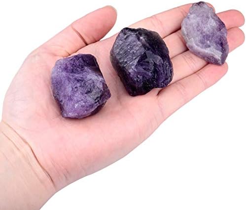 Amogeeli 1LB Natural Raw Stones for Healing and Decor