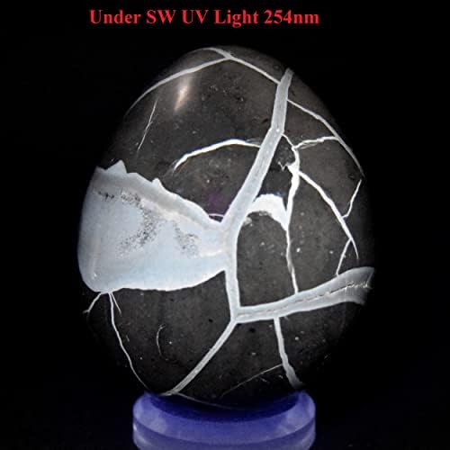 96mm Septarian Dragon Stone Egg with Stand