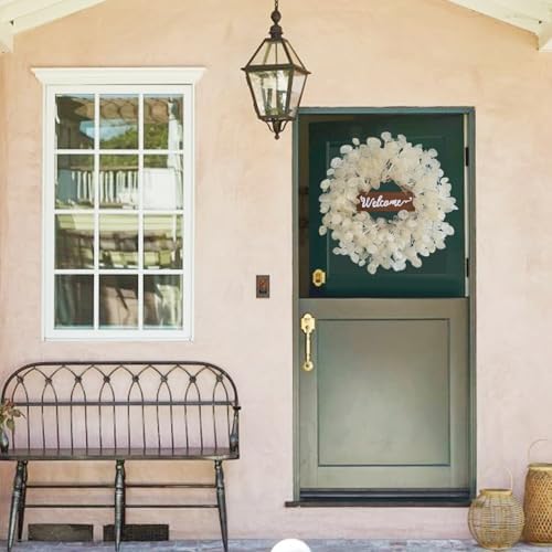 22 to 24 Off White Wreath for Front Door