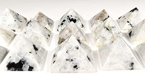 HQRP Rainbow Moonstone Pyramid Natural Decor Specimen