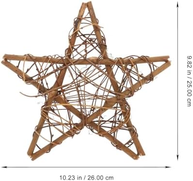 Artibetter Rattan Wreath Frame for DIY Crafts and Wall Decor
