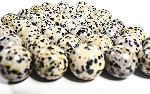 Dalmatian Jasper Sphere Natural Gemstone Decor Ball