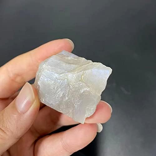 FLOAPA Natural Moonstone Fountain Stones 70-100g Blue Light Decor