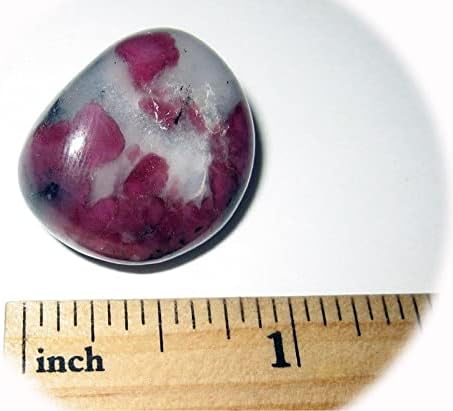 New 1 Inch Tumbled Polished Eudialyte Crystal Stone Sweden BI-440RO