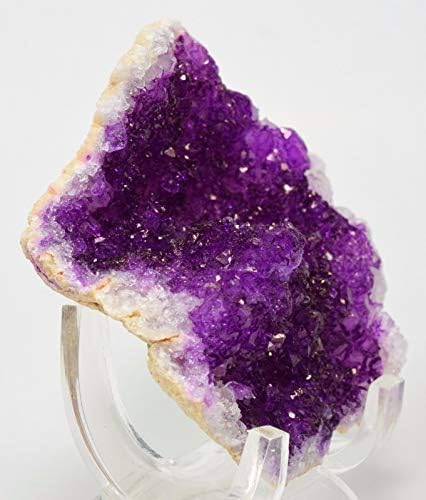 HQRP Dyed Lilac Quartz Geode Crystal Cluster - 25 Inch