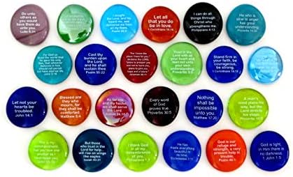 Lifeforce Glass Bible Verses Stones Set I