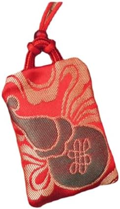 Chinese Style Talisman Lucky Woven Brocade Gourd Sachet