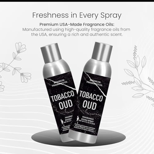 Brooklyn Fragrance Co Park Slope Room Spray - Premium Tobacco Oud