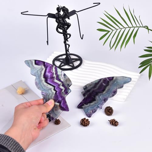 JIC Gem Crystal Butterfly with Stand Decorative Artwork