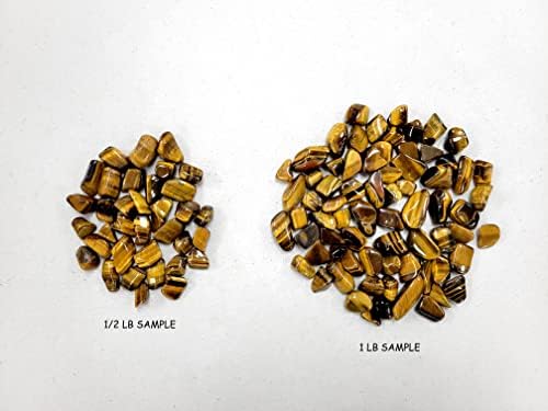 Tumbled Tigers Eye Crystal Stones 12 LB Natural Healing