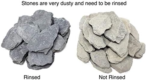 Small Slate Stones - Natural Decor - 14 to 17 Pieces