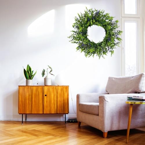 18 Inch Spring Wreath for Front Door Decor