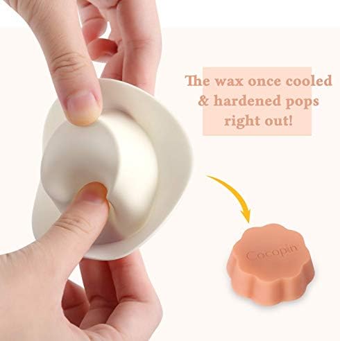 2Pcs Reusable Silicone Wax Melt Liners Leakproof for Electric Candle Warmers