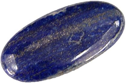 BUTW Lapis Lazuli Worry Palm Healing Stone Carving