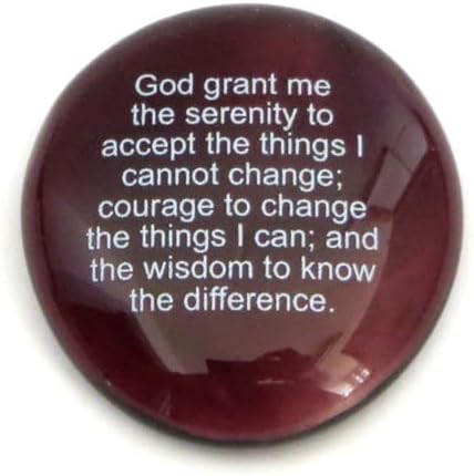 Lifeforce Glass Stones Recovery Sobriety Affirmation Assortment