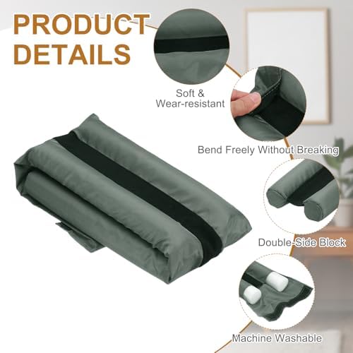 Uxcell Under Door Draft Stopper 2 Pcs Adjustable Door Blocker