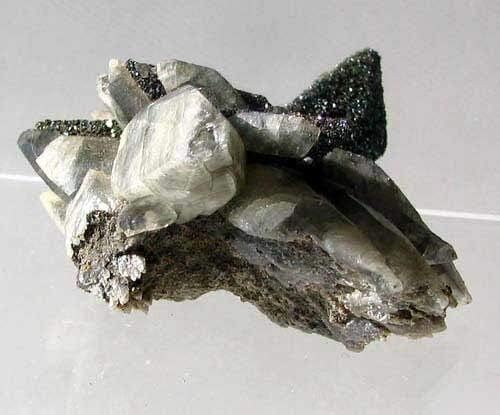 Genuine Marcasite Calcite Crystal Specimen