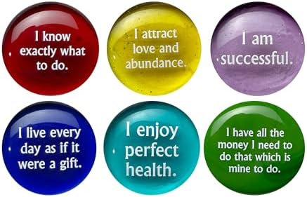 Lifeforce Glass Affirmation Stones Set II