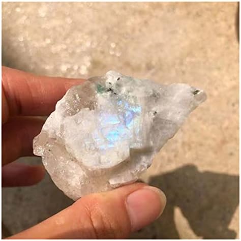 FIDEMM Natural Rainbow Moonstone 100g Healing Crystal