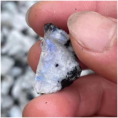 FIDEMM Natural Rainbow Moonstone 100g Healing Crystal
