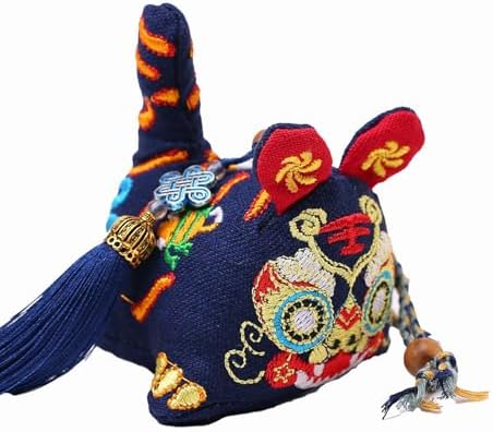 Traditional Moxa Tiger Sachet Pendant Car Decor and Home Fragrance Accessory