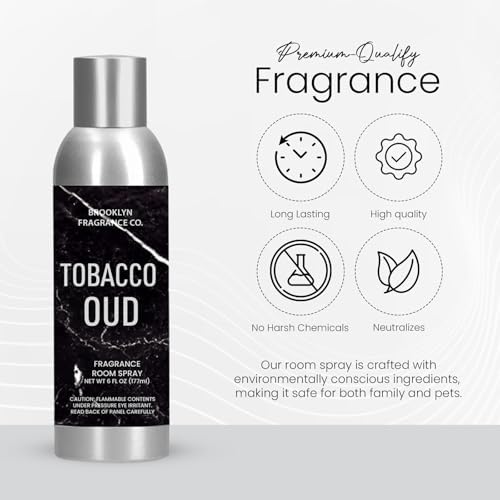 Brooklyn Fragrance Co Park Slope Room Spray - Premium Tobacco Oud