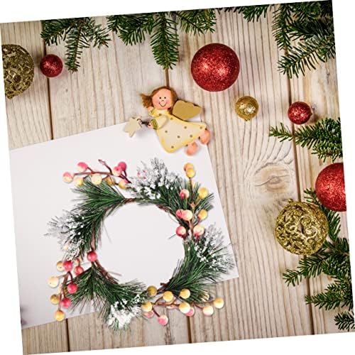 Cabilock Resin Berry Garland Wreath for Front Door
