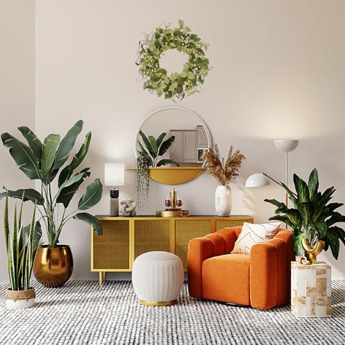 Spring Wreaths for Front Door 21 Inch Artificial Decor