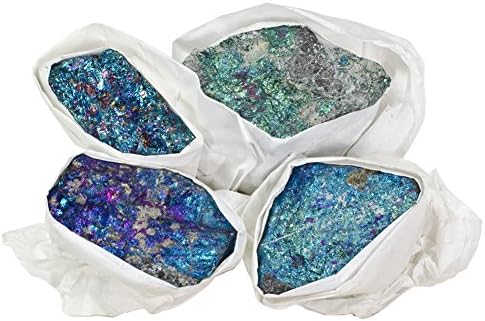 Hypnotic Gems 1 lb Chalcopyrite Peacock Ore from Mexico