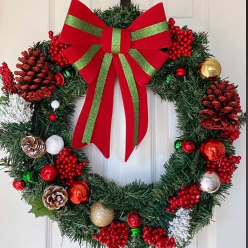 25 Pack 10 Inch Round Metal Wreath Frame Ring Green