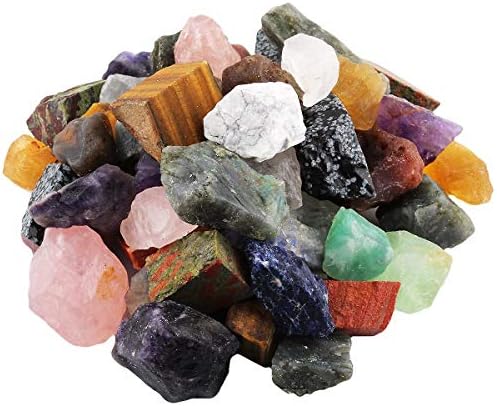 Mookaitedecor Bundle - 2 Items Natural Raw Crystals Chakra Crystal Tree