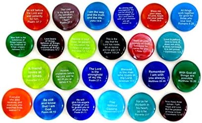 Lifeforce Glass Bible Verse Stones Set II
