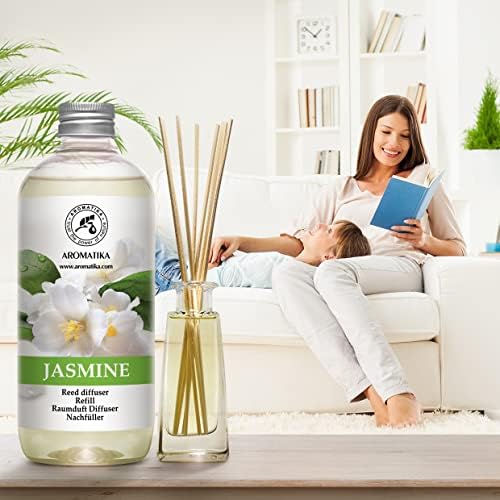 Jasmine Essential Oil Reed Diffuser Refill 2x500ml
