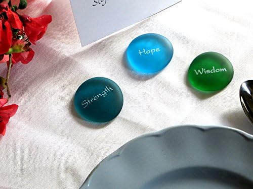 Mermaids Message Assortment 100 Frosted Glass Stones