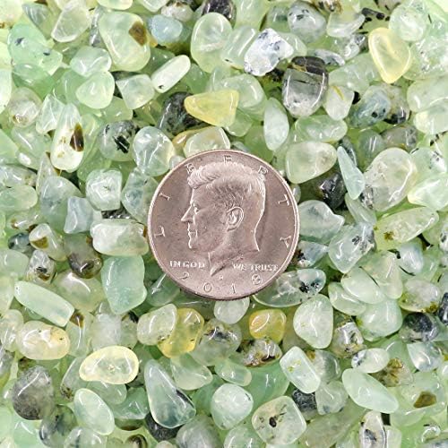 Swpeet Green Aventurine Tumbled Stones 11lbs for Jewelry and Decor