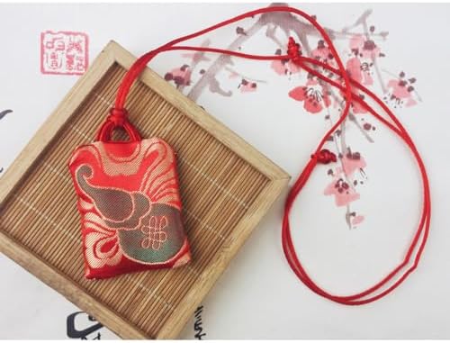 Chinese Style Talisman Lucky Woven Brocade Gourd Sachet
