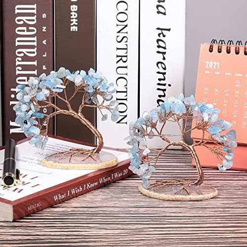 Rockcloud Natural Crystals Decorative Stones for Home Office
