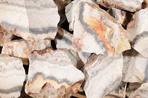 Crazy Lace Agate 3 Inch Raw Stone for Indoor Fountain