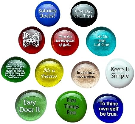Lifeforce Glass Recovery Stones Variety Pack