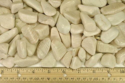 Fantasia Tumbled Feldspar A Grade Stones - 5 lbs 075 to 125 Inches