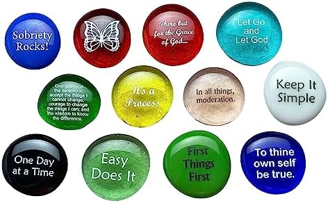 Lifeforce Glass Recovery Stones Variety Pack