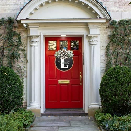 Billamb 26 Letter House Wreath Welcome Sign